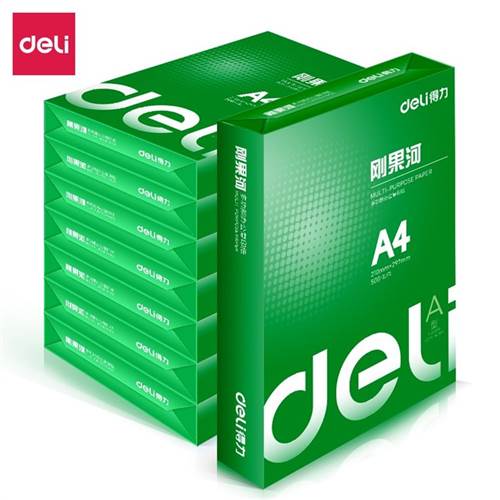 得力/deli A4 70g 白色 白色/8包/复印纸