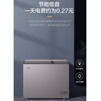 海尔/Haier FCD-215GHXPC 201-250L/1级/双门/旋钮控温/直冷/灰色/电冰箱